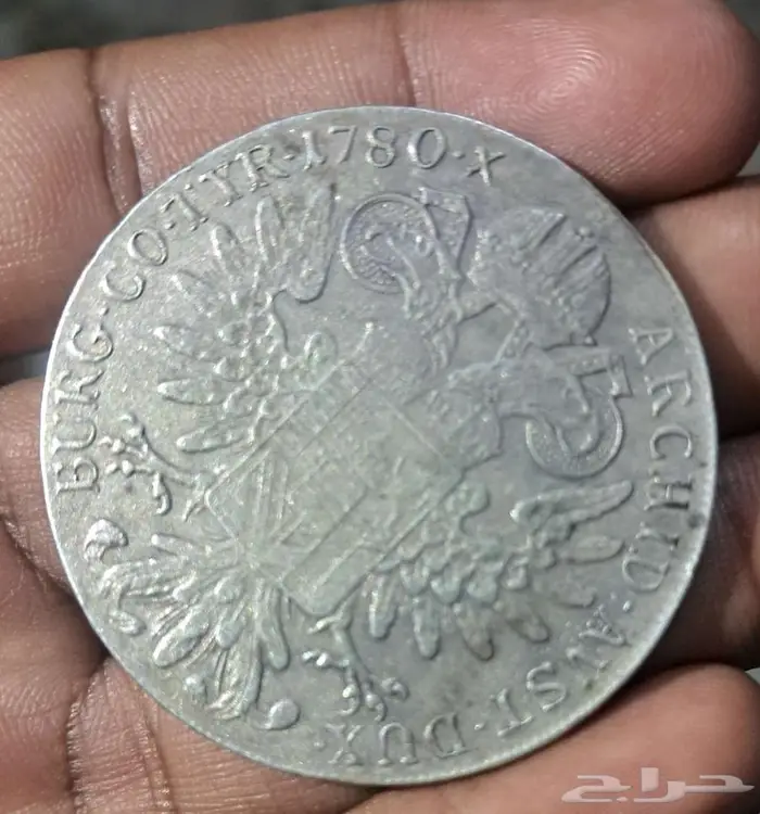 عمله فرنسيه نادره من الفضه الخالصه 0