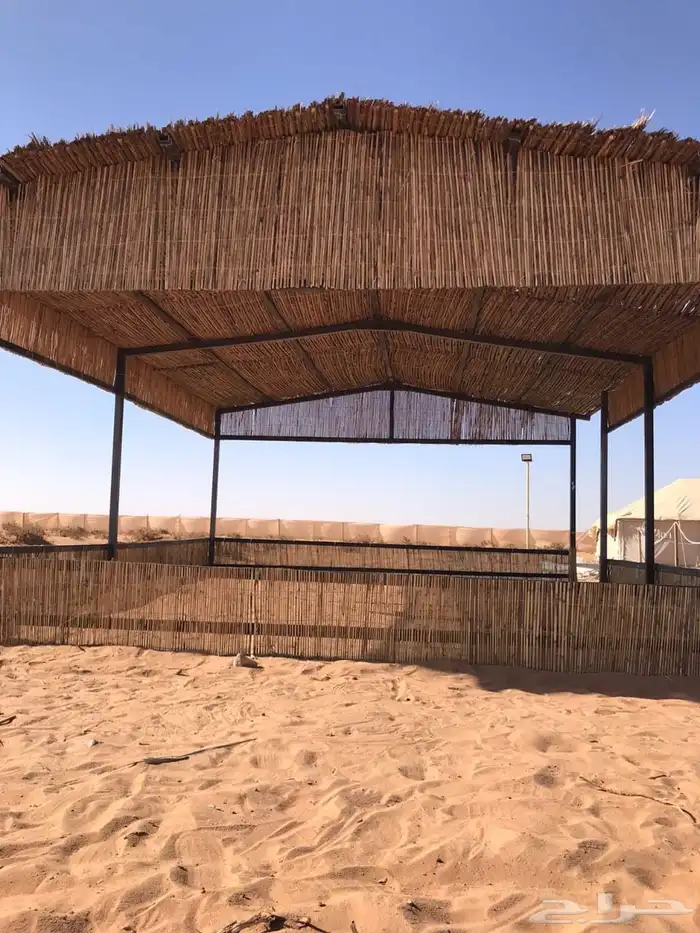 تركيب جلسات تراثية عريش السعف النخيل جميع التصميمات 2