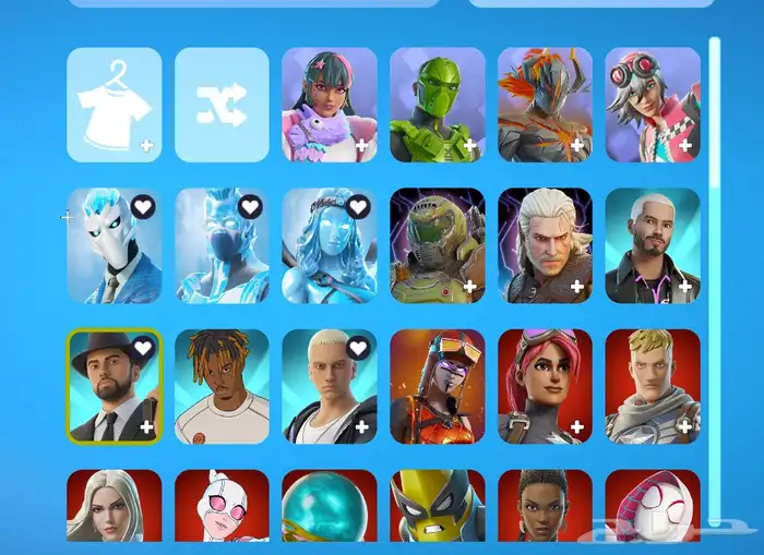 حساب فورت نايت جامد للبيع 3