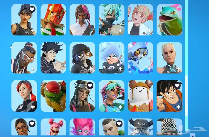 حساب فورت نايت جامد للبيع 2