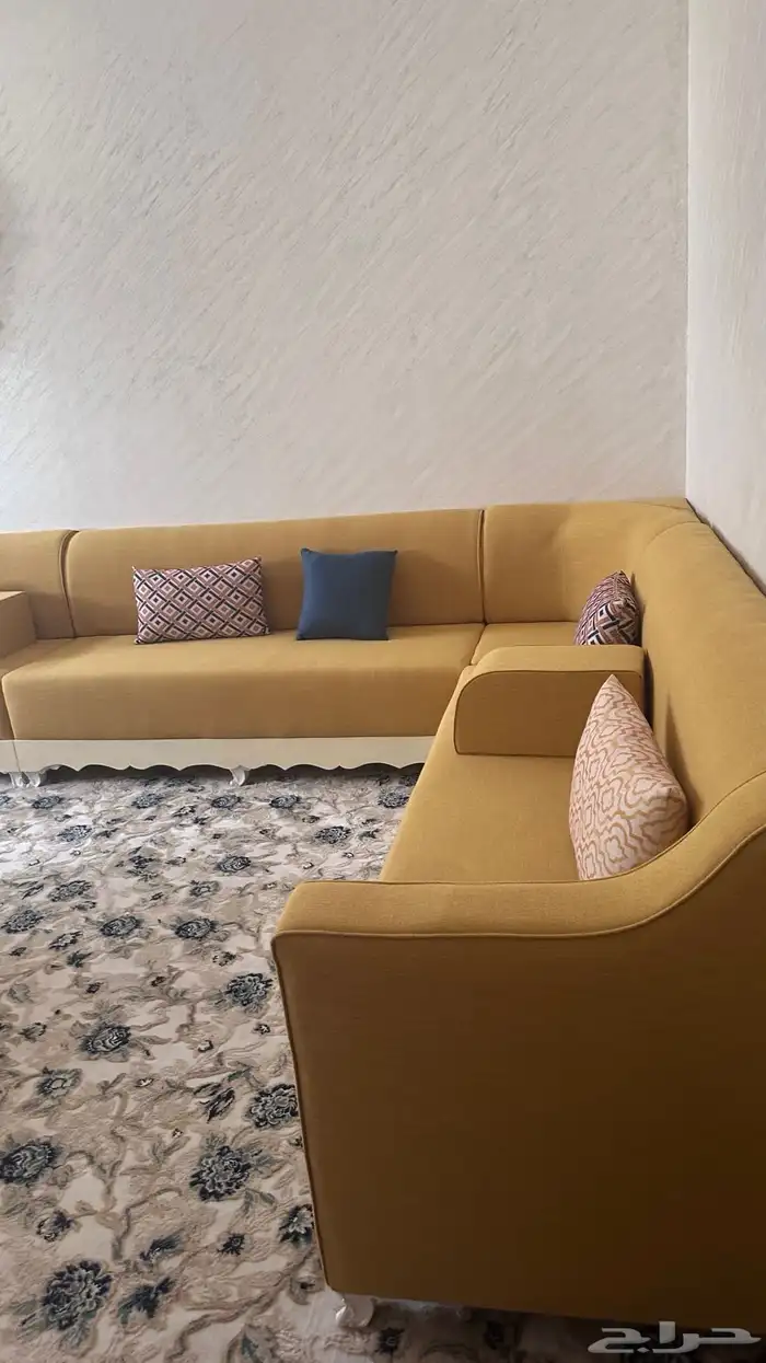 كنب ليموني وخدمته وقلاية وفرن كهربائي 4