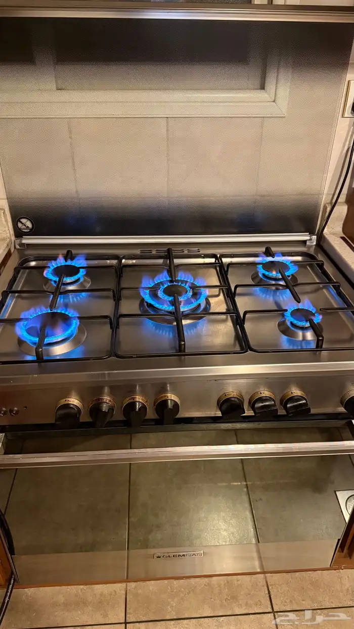 فرن غاز (GLEM-GAS خمس عيون نظيف جدا 0
