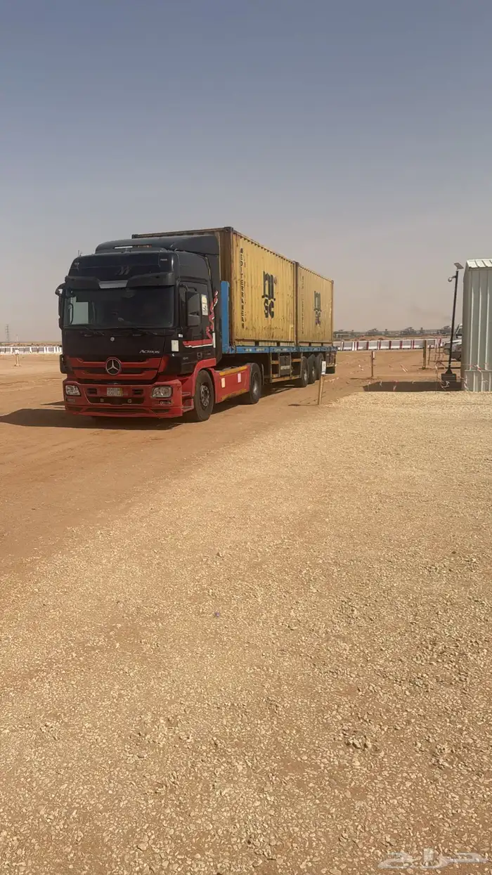 مشوار تريلا سطح  جوانب الماني لوري دانيا آل سعودي داخل حصل 4