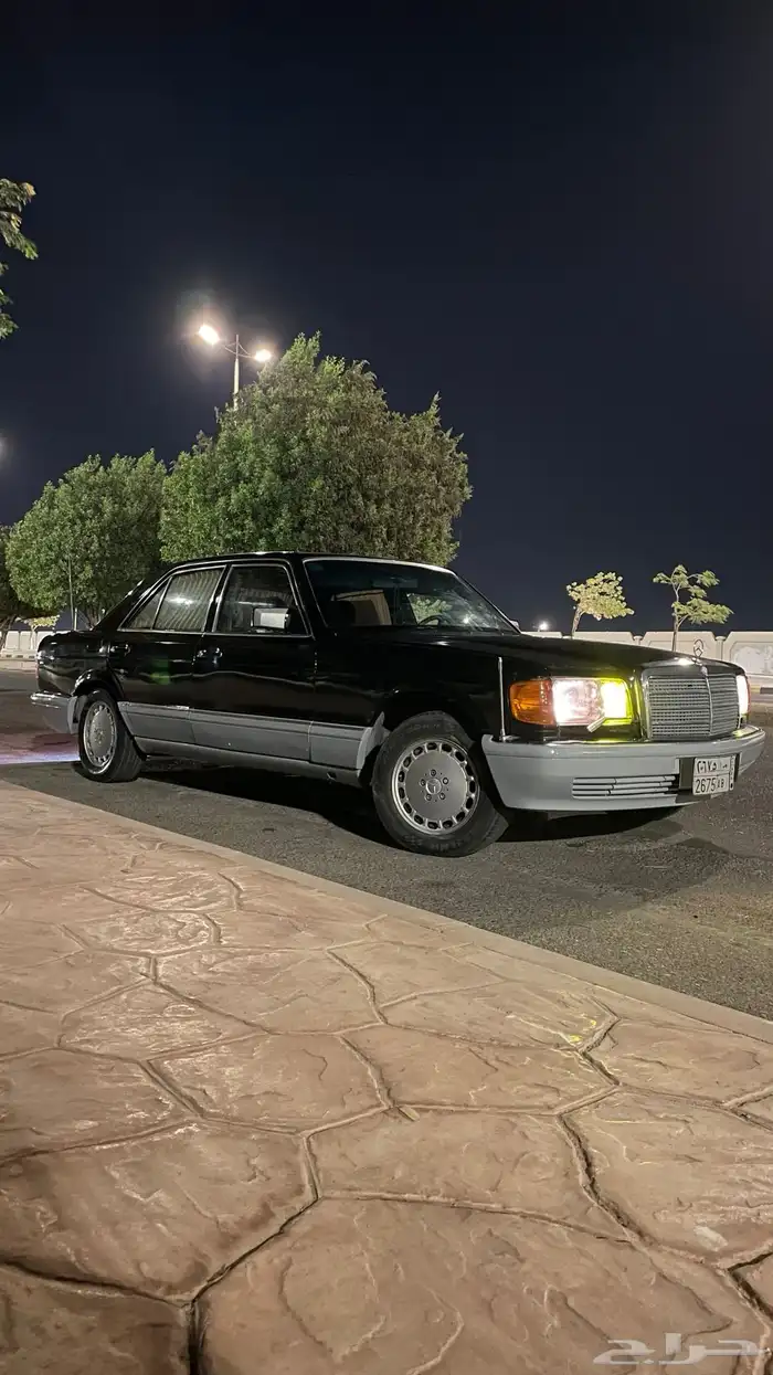 Mercedes-Benz 300SD-مرسيدس اسود ملكي شورت شاص قصير 16