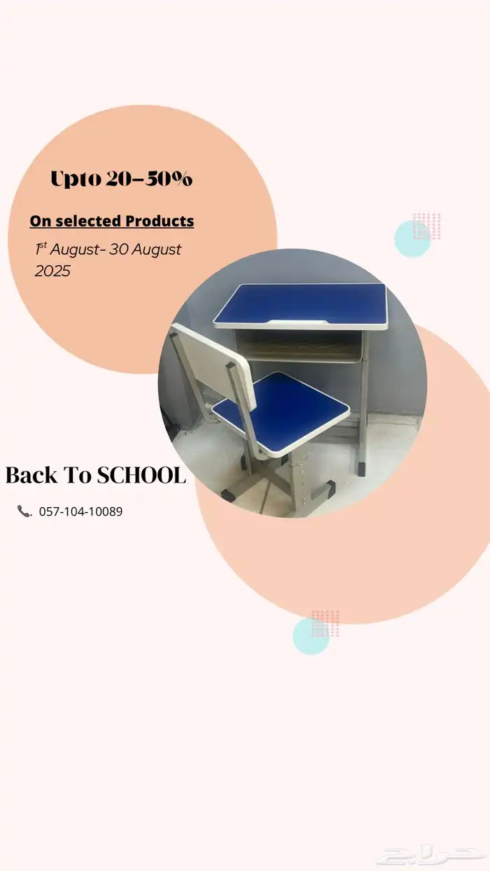 BACK TO SCHOOL SALE   20- . Kids Study Desk   chair Set 0