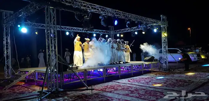تاجير شاشات عرض مسارح زجاج اضاءه تنظيم معارض حفلات 15