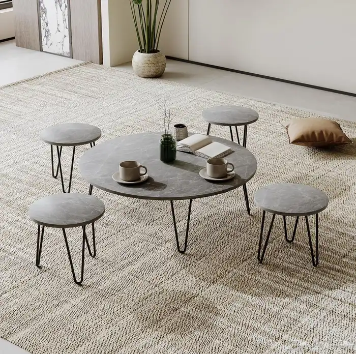 طقم طاولات تقديم و قهوة (جديد) 5