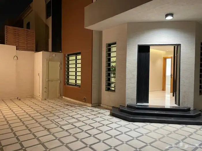 فيلا درج داخلي جديده للايجار بحي اليرموك الغربي 140 الف 2