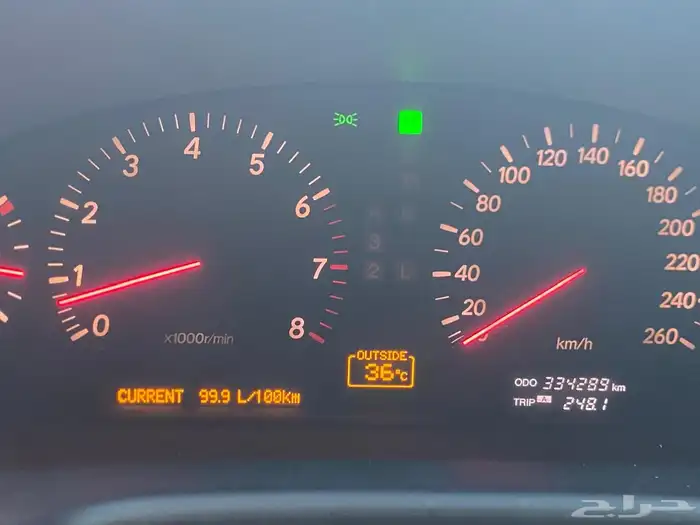 لكزس 2003 وكاله 7
