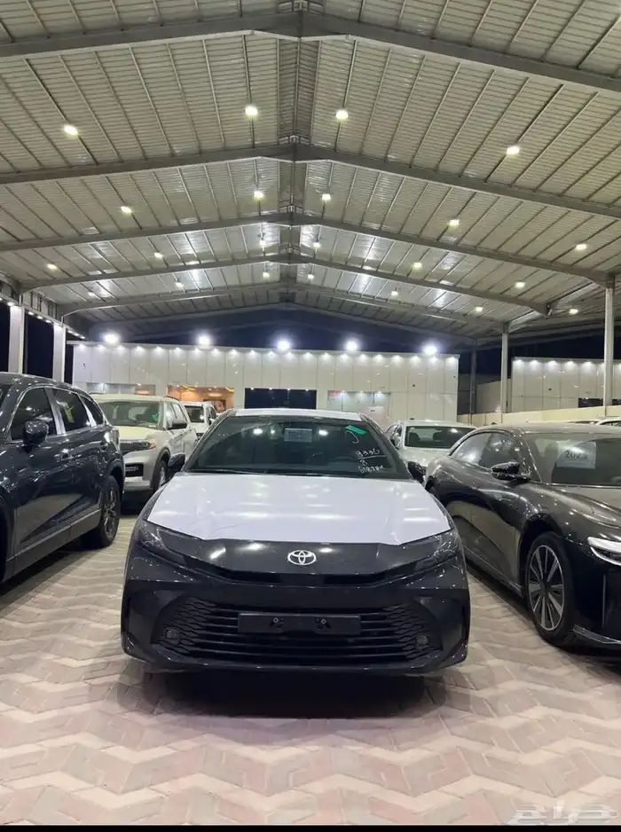 تويوتا كامري 2025 ستاندر سعودي اصفار صادر لوحات 0