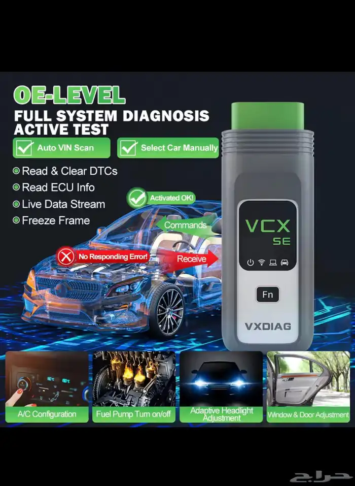 جهاز ال OBD2 لفحص سيارات الرنج و الجاكور 1