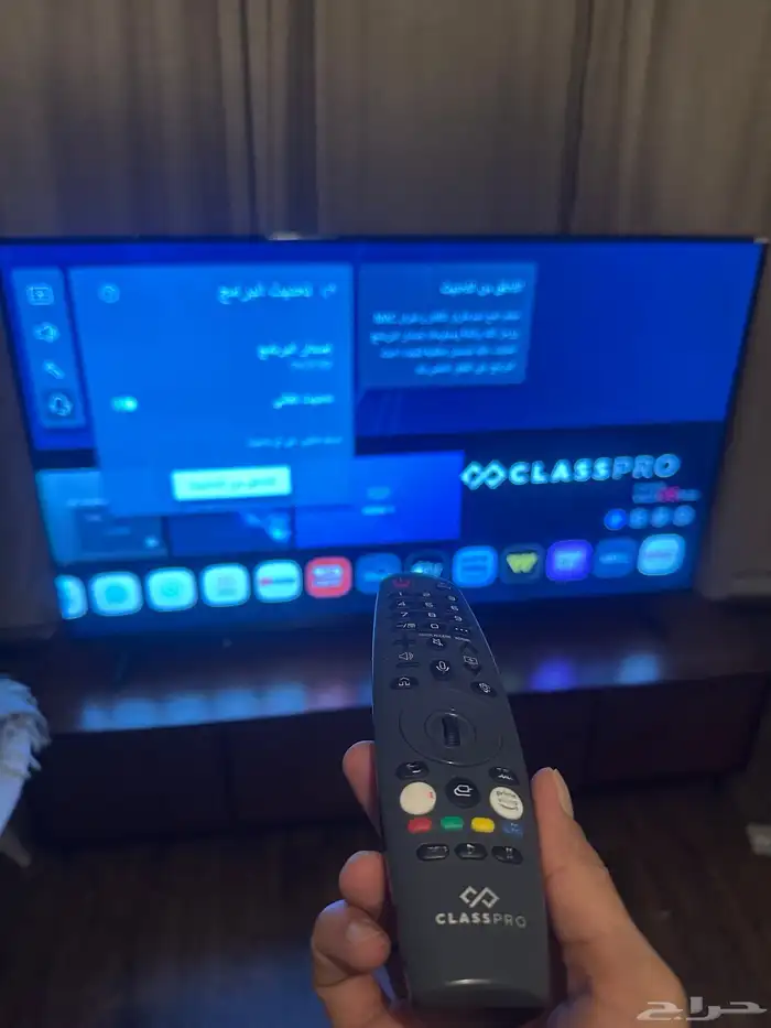 شاشة كلاس برو 65 شبه جديدة 0