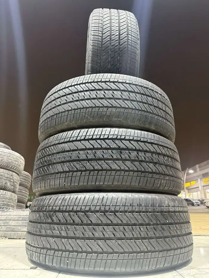 275 50 22 كفرات اسكاليد برجستون مستخدمة نضيفة جدا 2