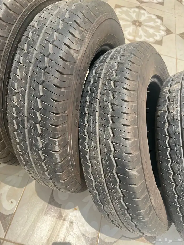 فرصة كفرات دنلوب شبه جديد دباب سوزوكي بكب 1