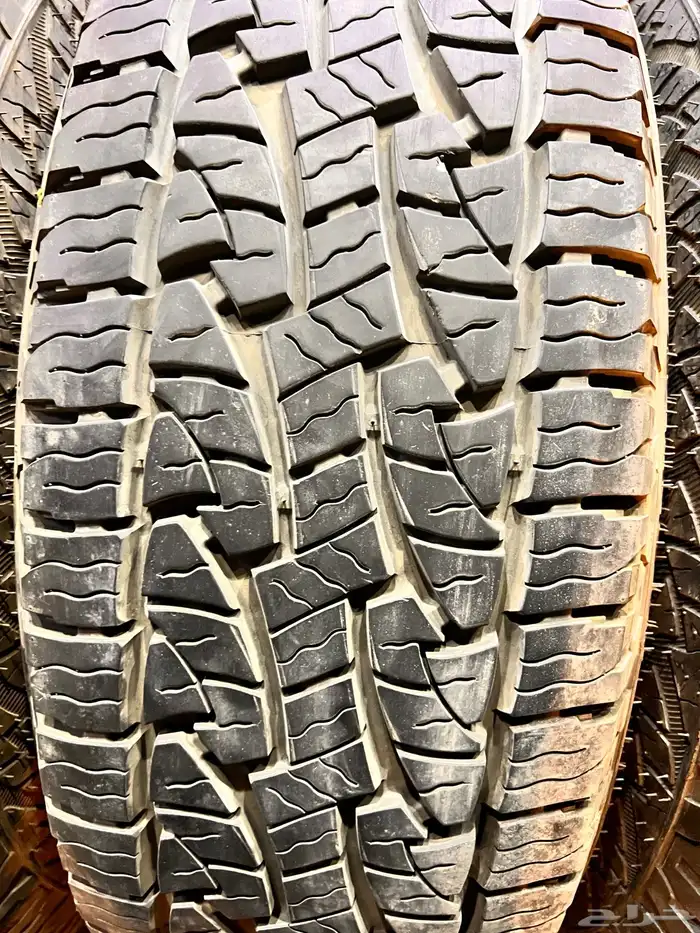 جنوط نيكل فرد f150 مع كفرات ردستون مقاس 285 70 17 6