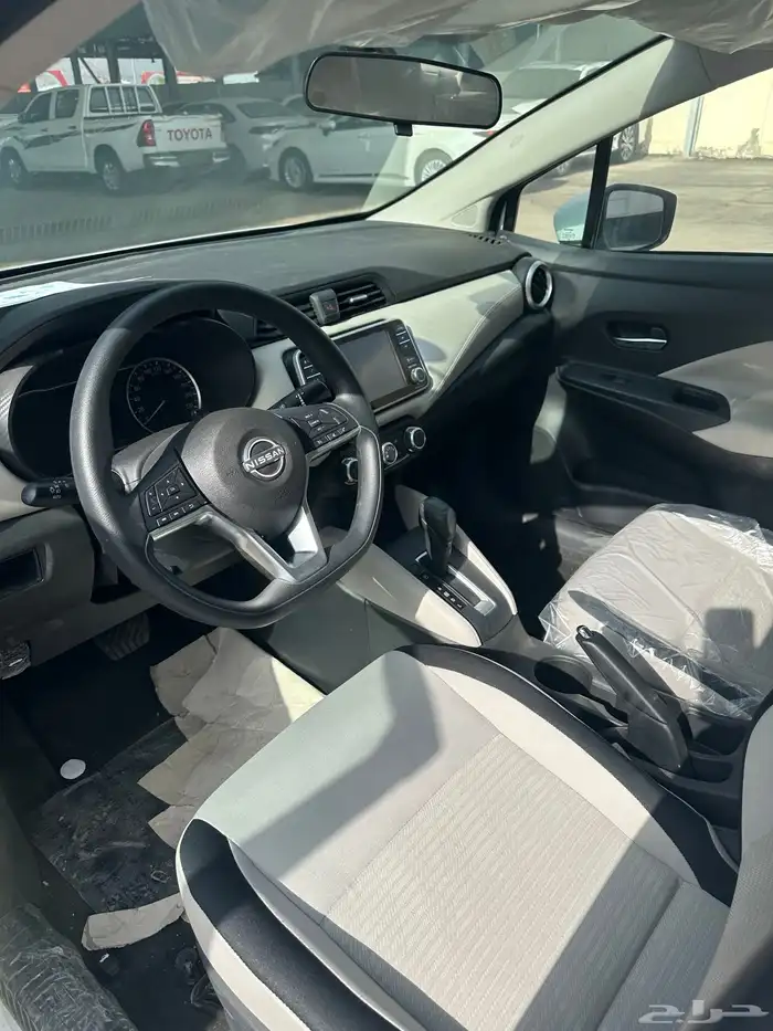 نيسان صني المكسيكي ابيض نص فل موديل 2024 15