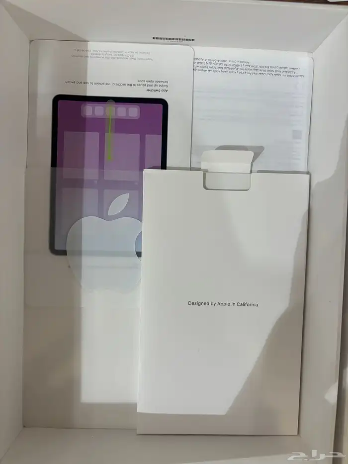 ايباد برو 11 انش سعة 256GB (شريحه) وشاشة حمايه 4