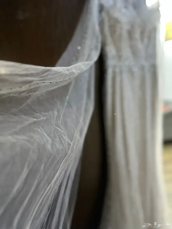 فستان فخم جدا ملبوس ساعتين فقط نظيف آخو الحديد 0