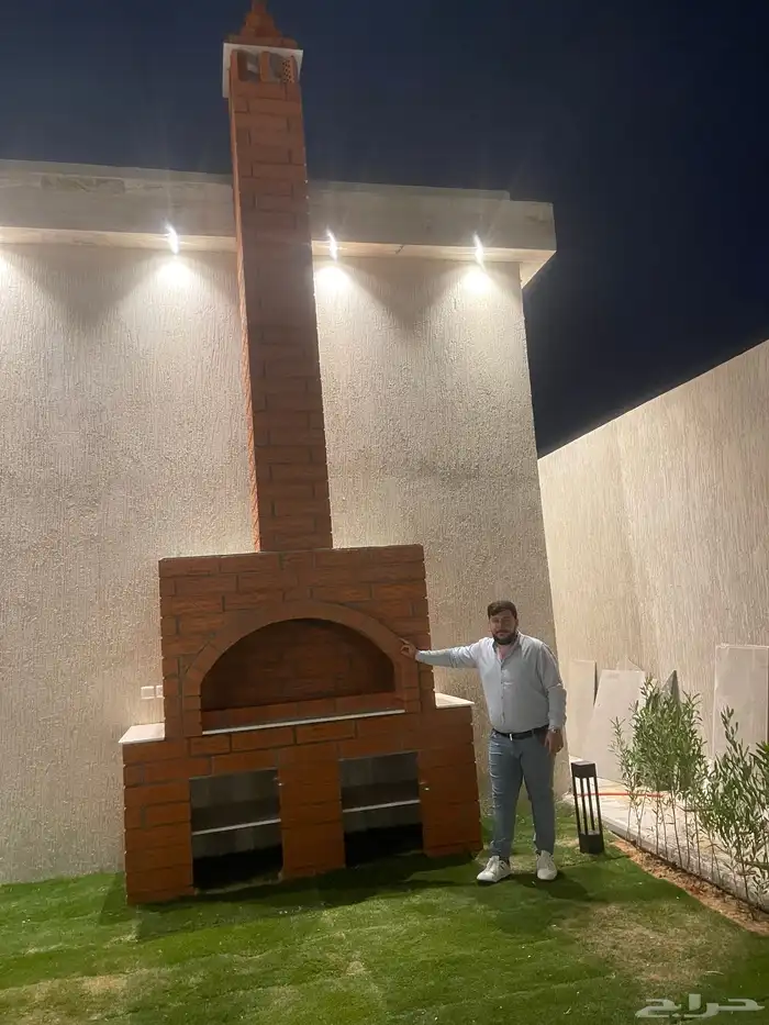 افران بيتزا وخبر من الطوب الحراري ديزل  غاز 7