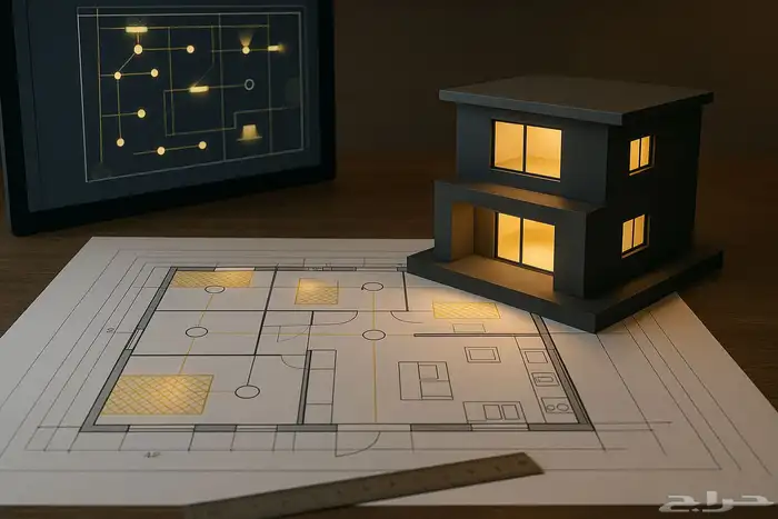 مهندس اضاءه ( توزيع اضاءه اناره مدروس تصميم 3D و 2D) 0