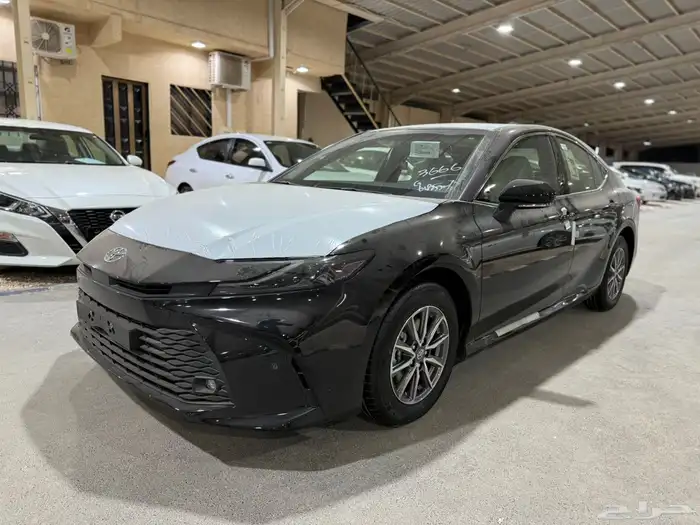 كامري اسود 2025 ستاندر سعودي جديد 1