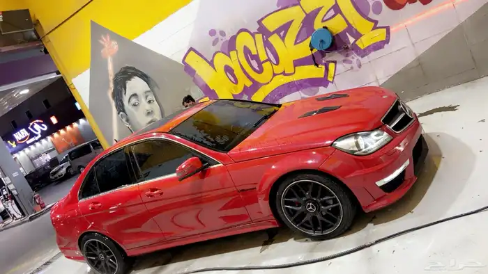للبيع مرسيدس c200 2009 محول 2013 c63kit 6