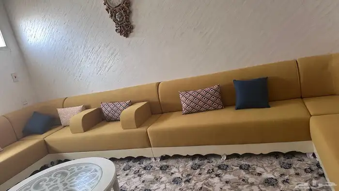 كنب ليموني وخدمته وقلاية وفرن كهربائي 3