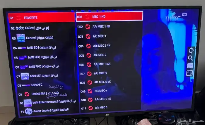 تلفزيون JVC للبيع 55 انش 3