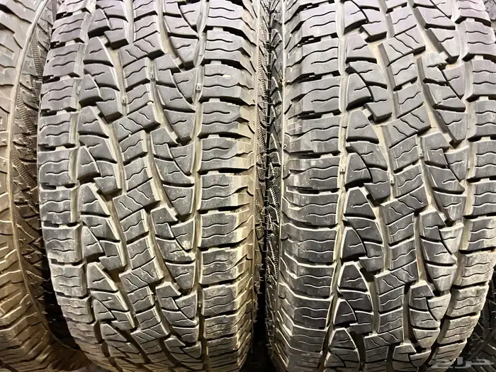 جنوط نيكل فرد f150 مع كفرات ردستون مقاس 285 70 17 3