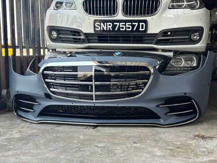 صدام امامي مرسيدس جوهرهW223 فئة S Class من 2021إلى 2025 0