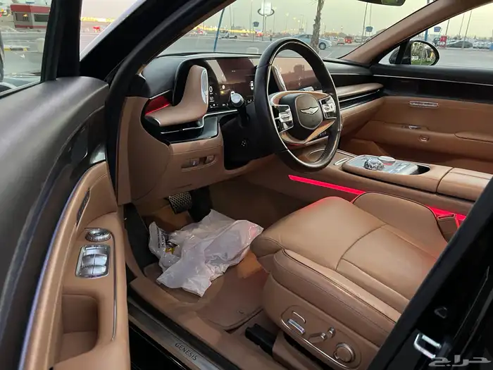 جنسس 2023 برستيج G90 شبه الاصفار سعودي 5