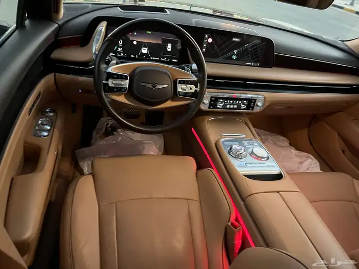 جنسس 2023 برستيج G90 شبه الاصفار سعودي 4