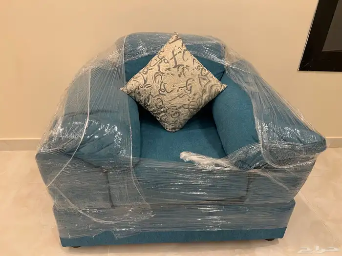 طقم جلوس كامل من 3 قطع للبيع 4