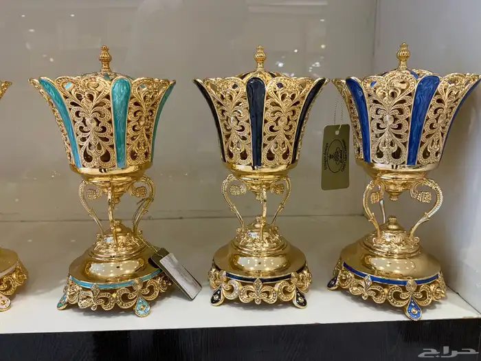 مباخر ذهبيه 0