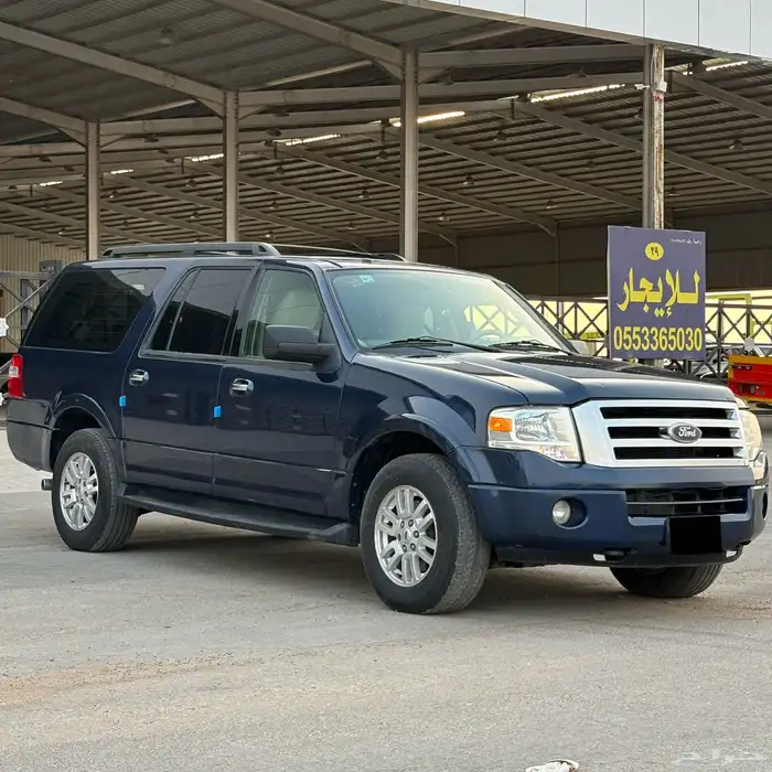 فورد اكسبديشن 2013 طويل بدي وكاله سعودي نص فل XLT 8