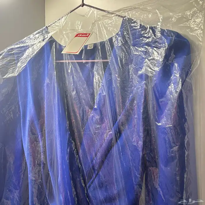 فستان جديد اللون(ازرق غاامق حرير) 0