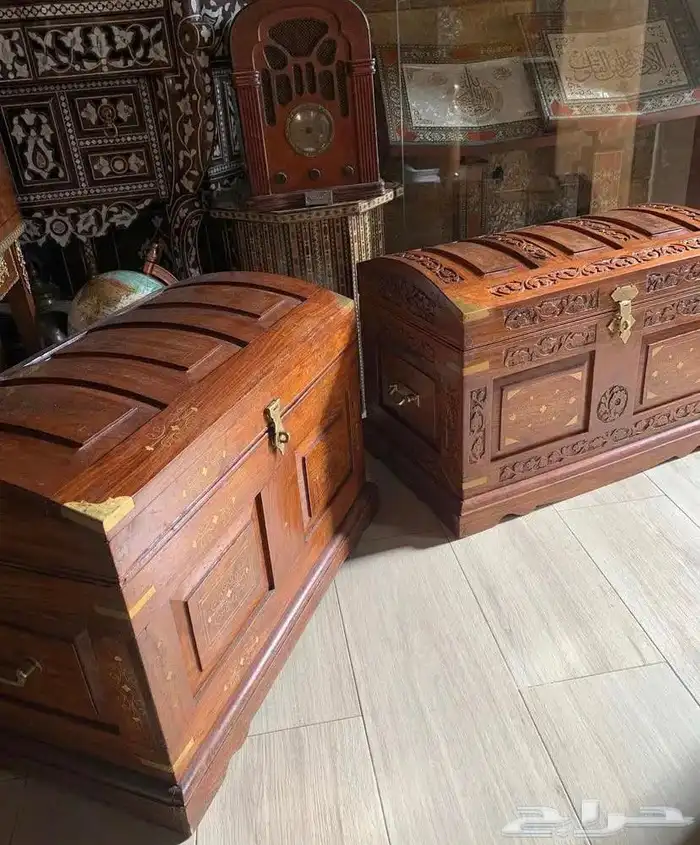 قنصليه ومدخل دمشقي مطعم بالصدف جديد و انتيك و نحاس 16