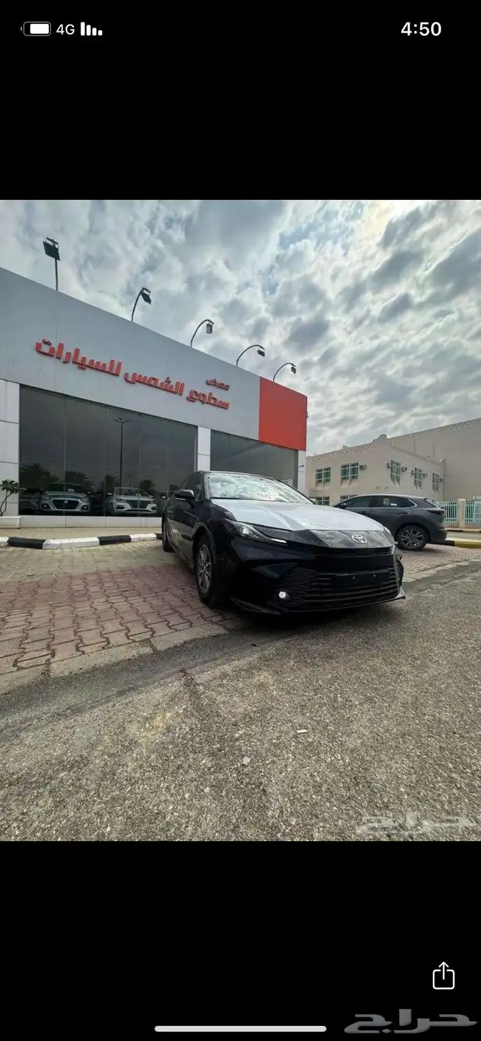 كامري استاندر اسود 2025 0