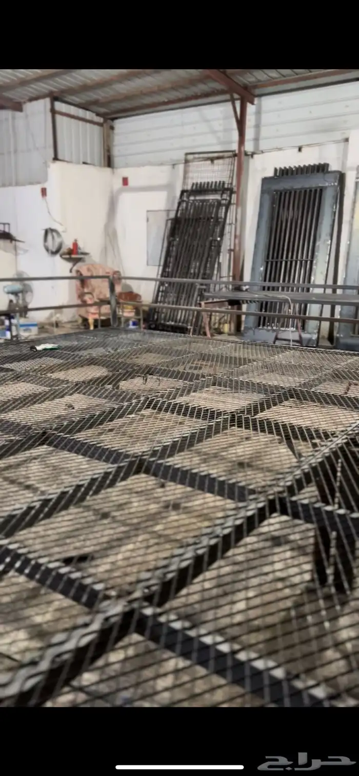 الارطاوية حداد كيان للابواب وتفصيل الدكات والشبابيك 1