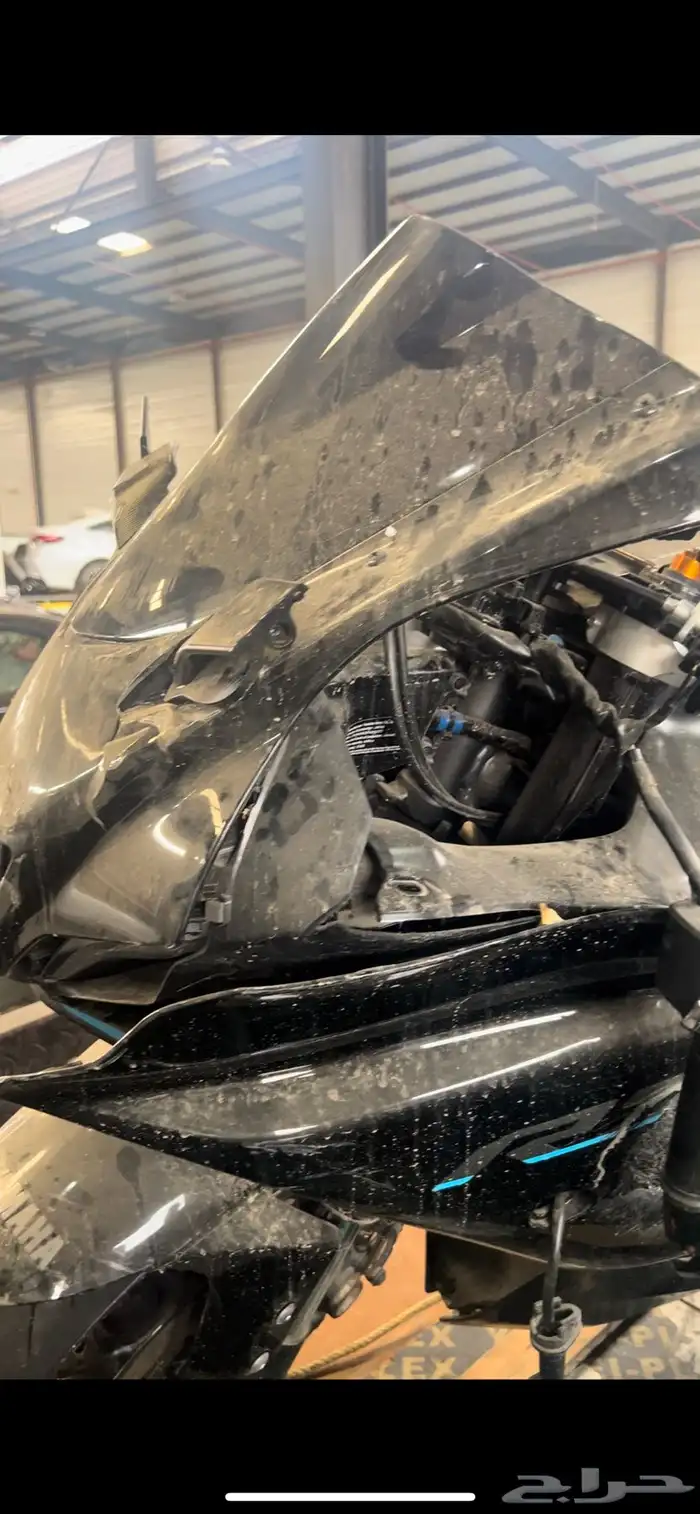 ياماها ار سفن مصدوم للبيع yamaha R7 for sell 5
