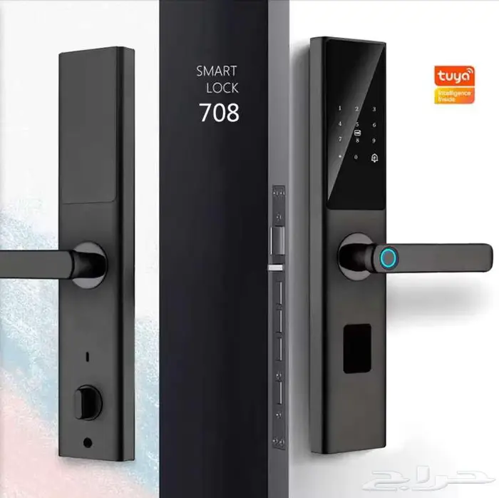 قفل باب ذكي Smart Door Lock موديل نص لمعه 4