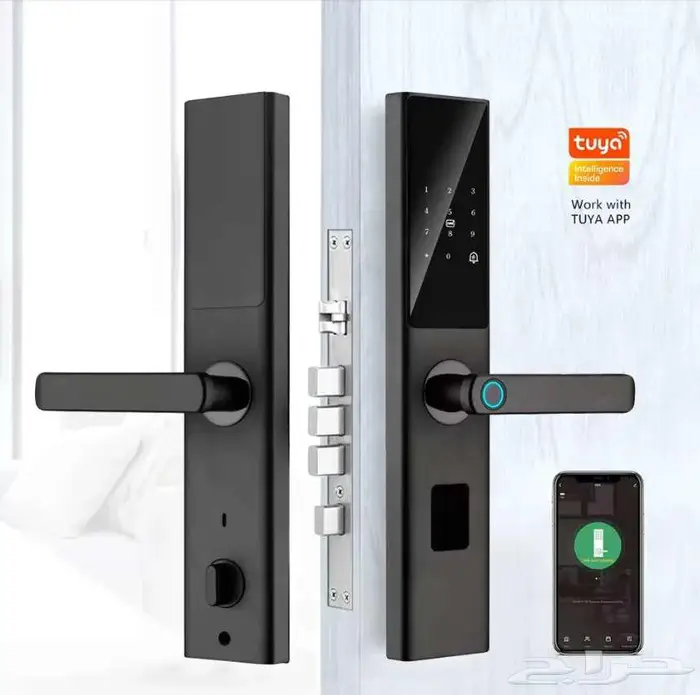 قفل باب ذكي Smart Door Lock موديل نص لمعه 3