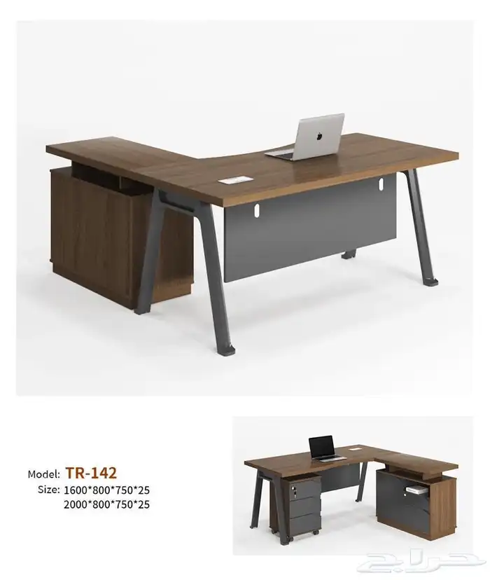 مكتب موظفين و مكاتب سكرتير طاولات مكتبيه وصل جديد 6