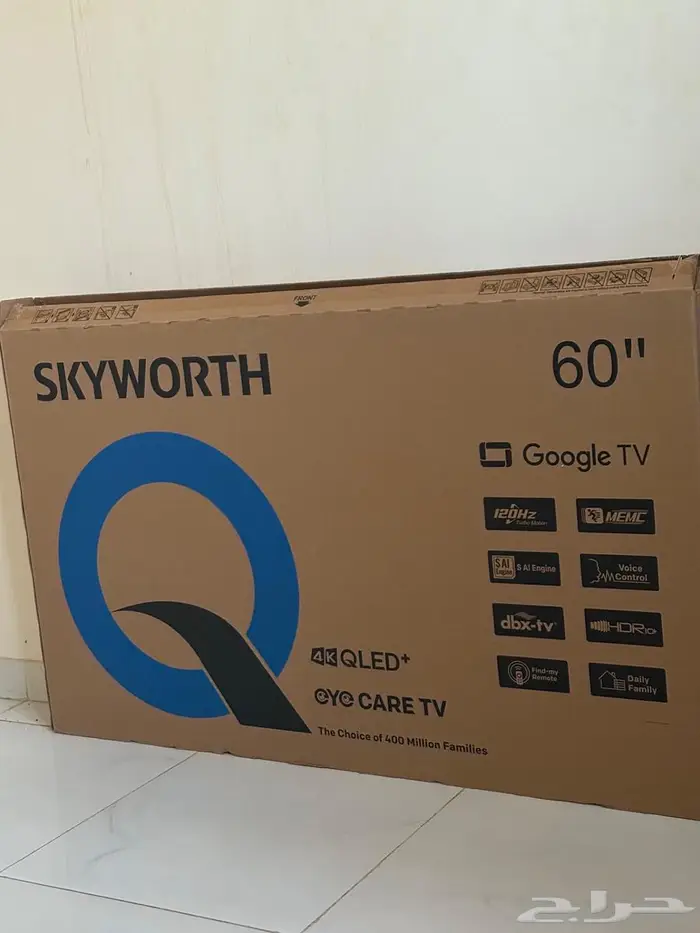120hسكاي وورث 60 بوصة QLED 1