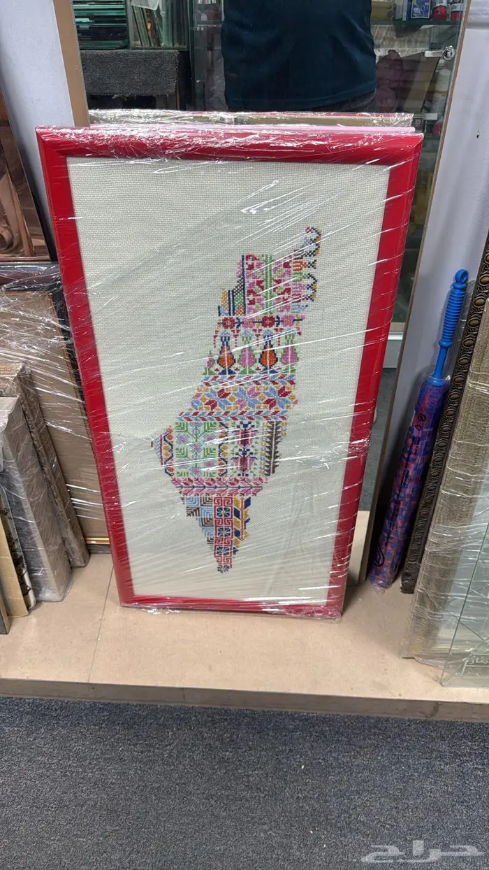 مطرزات خريطة فلسطين 0