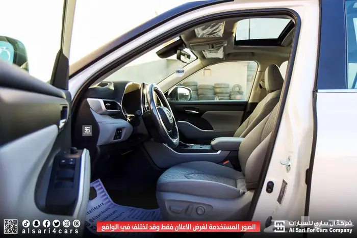 تويوتا هايلندر GLE 2024 إقساط بنوك وشركات 16