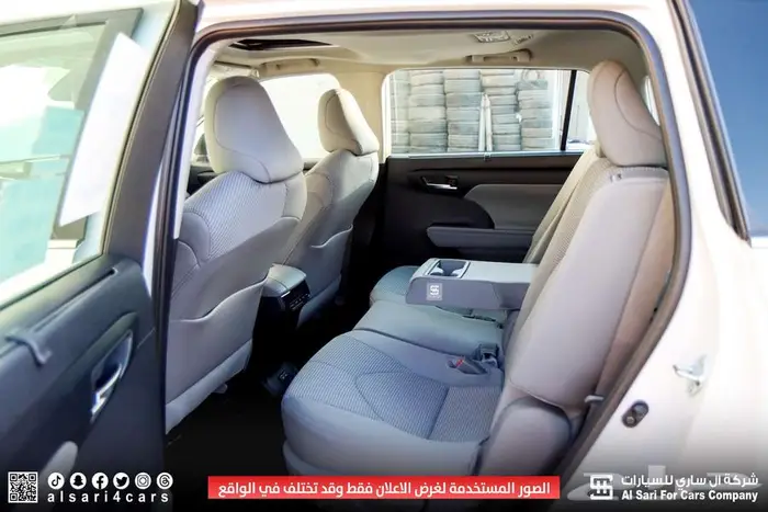 تويوتا هايلندر GLE 2024 إقساط بنوك وشركات 9