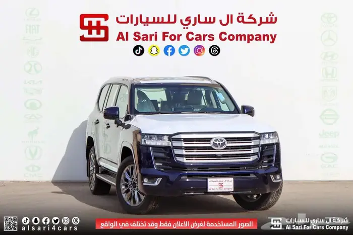 تويوتا لاندكروزر L4 ديزل 2024 اقساط بنوك وشركات 25