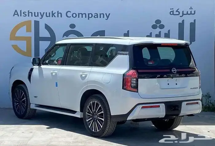نيسان باترول بلاتنيوم تنفس طبيعي موديل 2025 4