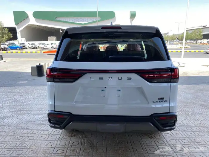 لكزس LX600 BB 2025 سعودي ابيض داخلي جملي لوحات 13
